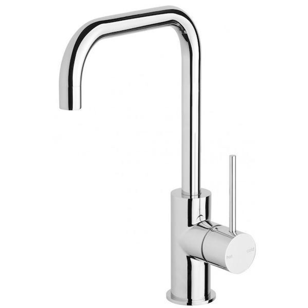 Phoenix Vivid Slimline Sink Mixer 160Mm Squareline - Chrome