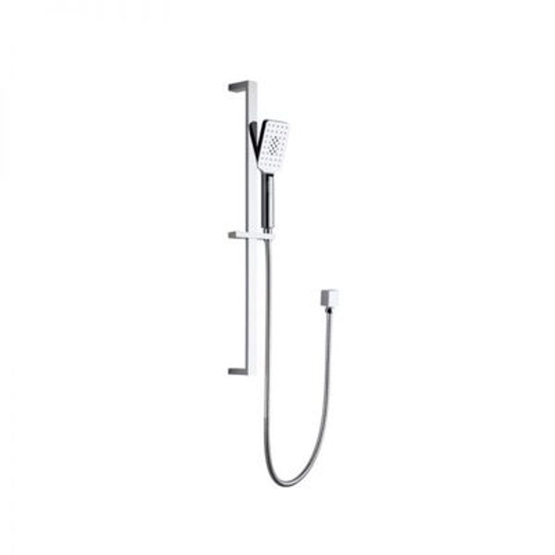 Bestlink Edge 3 Function Shower On Rail Set Matte Chrome