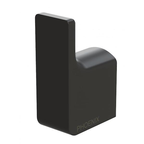 Phoenix Gloss Robe Hook-Matte Black