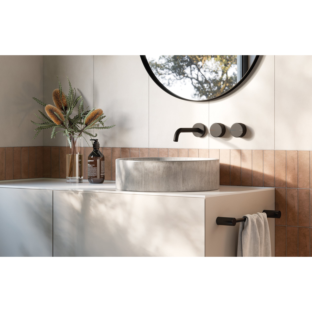 Phoenix Axia Wall Top Assemblies 15mm Extended Spindles - Matte Black