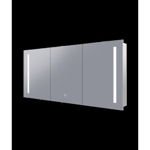 Remer Amber 1500 Led Shaving Cabinet 1500W X 700H X 145D A150D