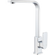 Bella Vista Ikon Flores Goose Neck Sink Mixer Chrome