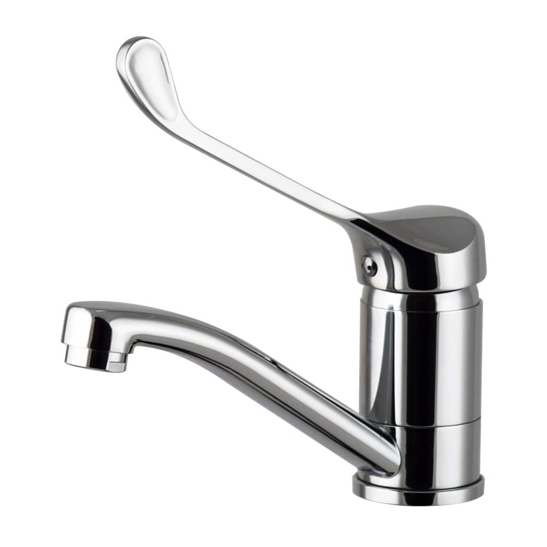 Brasshards Mixx Cayenne Care Swivel Basin Mixer Chrome Lead Free