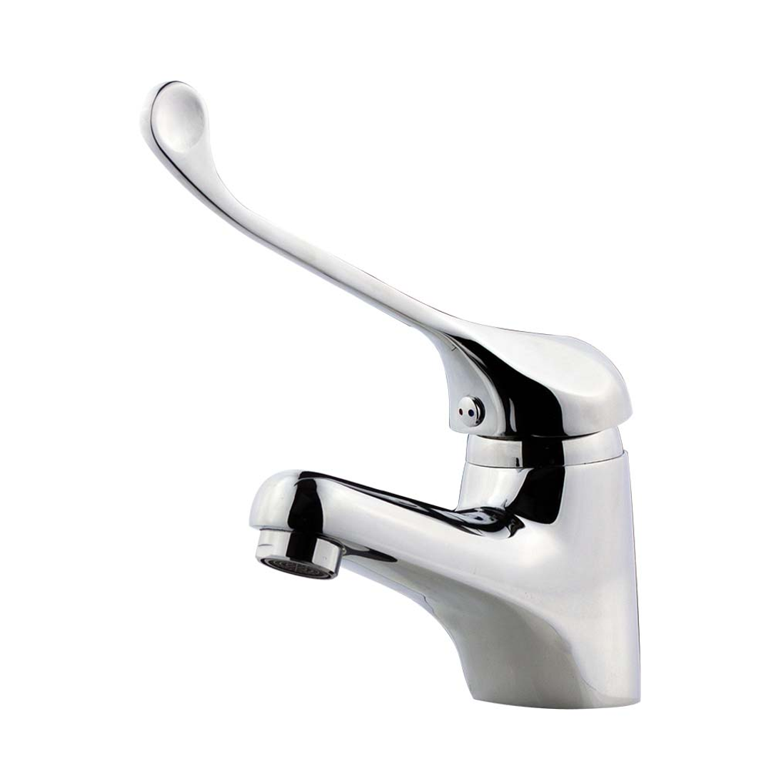 Brasshards Mixx Cayenne Care Basin Mixer Chrome Lead Free
