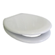 Haron Montessa Duroplast Toilet Seat  White  S/S Hinges