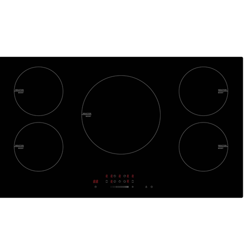 Euro Electronic Induction Ceran Glass Cooktop 90Cm