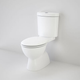 Caroma Profile/Trident Connector P Trap Suite Std Seat White