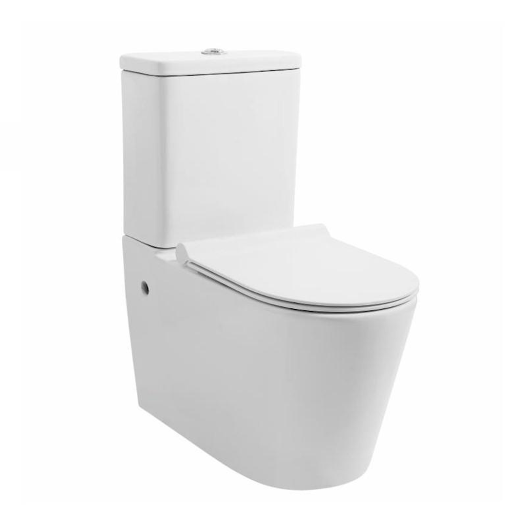 Mezio Rimless Wall Faced Toilet Suite