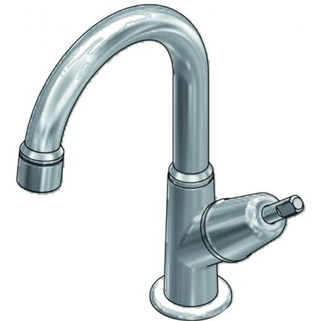 Ram Easy Clean Swivel Pillar Tap Chrome