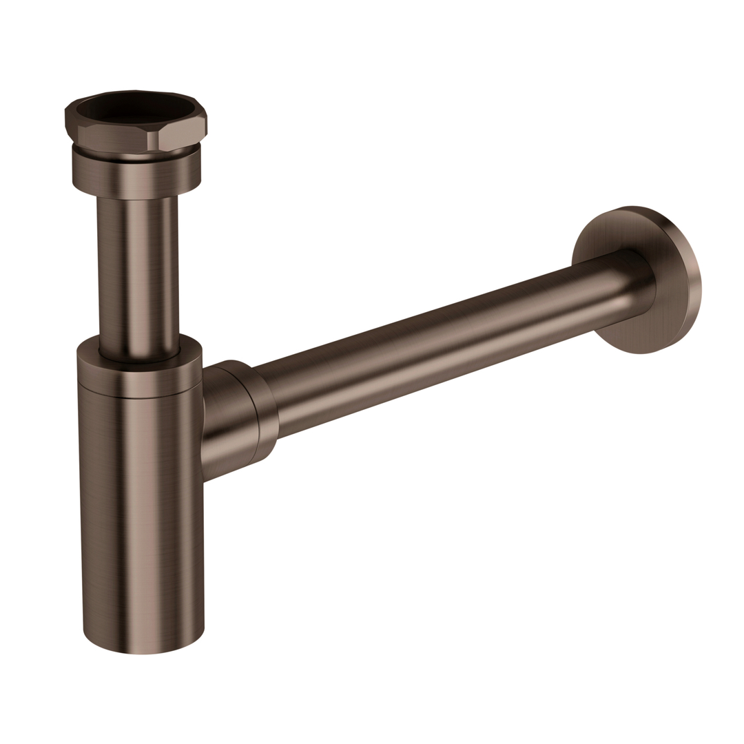 Phoenix 40Mm Bottle Trap Brushed Bronze