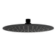 Otti Stainless Shower Head Round 300 Black