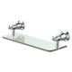 Fienza Lillian Glass Shelf Chrome 81007