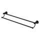 Fienza Lillian Double Towel Rail Matte Black 81008B
