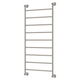 Fienza Lillian Heated Towel Rail 60120 Brushed Nickel 9 Bars 600 X 1208 X 95mm