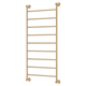 Fienza Lillian Heated Towel Rail 60120 Urban Brass 9 Bars 600 X 1208 X 95mm