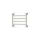 Fienza Lillian Heated Towel Rail 6045 Brushed Nickel 4 Bars 600 X 458 X 95mm