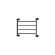 Fienza Lillian Heated Towel Rail 6045 Matte Black 4 Bars 600 X 458 X 95mm
