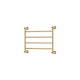 Fienza Lillian Heated Towel Rail 6045 Urban Brass 4 Bars 600 X 458 X 95mm