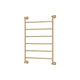 Fienza Lillian Heated Towel Rail 6080 Urban Brass 6 Bars 600 X 808 X 95mm