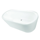 Decina Cool Freestanding Bath White 1790mm