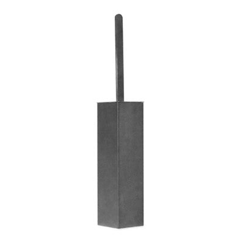 Streamline Arcisan Square Wall/Floor Toilet Brush Holder Brushed Gun Metal