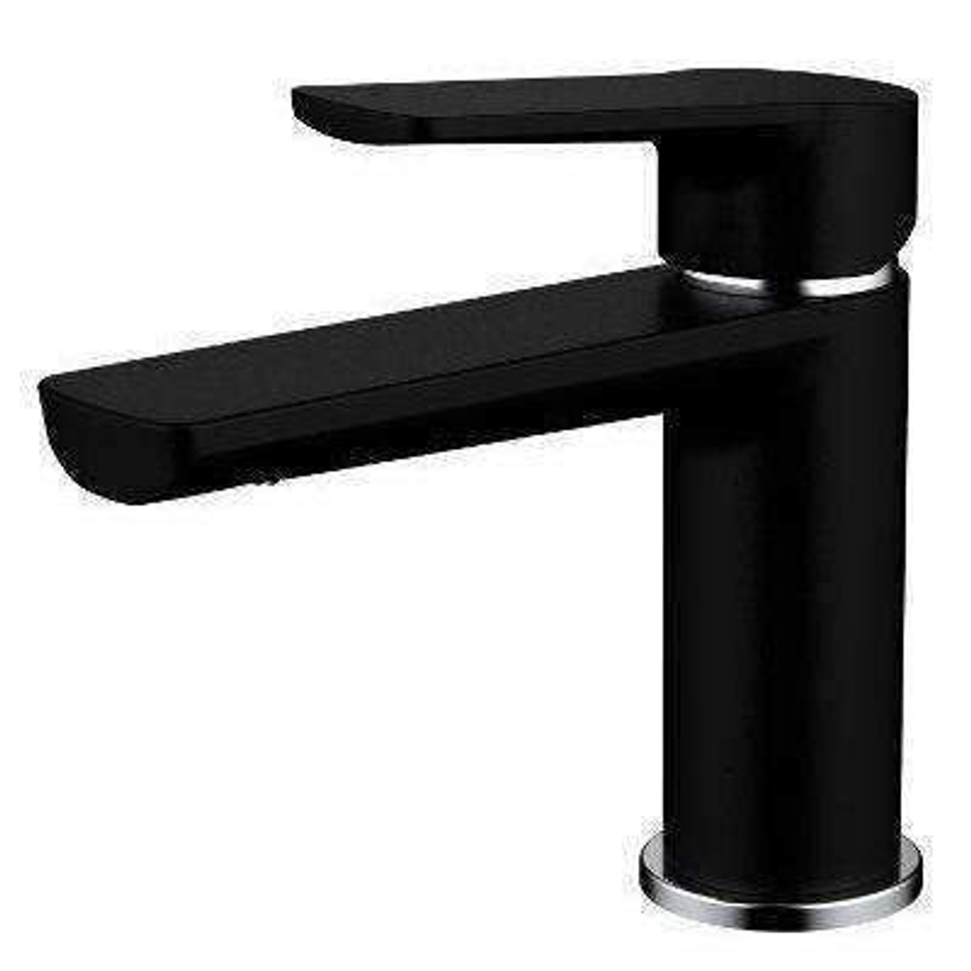 Millennium Akemi  Basin Mixer Black