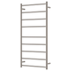 Fienza Isabella Heated Towel Rail 60120 Brushed Nickel 9 Bars 600 X 1200 X 122Mm