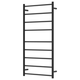 Fienza Isabella Heated Towel Rail 60120 Matte Black 9 Bars 600 X 1200 X 122mm