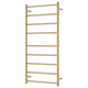 Fienza Isabella Heated Towel Rail 60120 Urban Brass 9 Bars 600 X 1200 X 122Mm