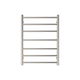 Fienza Isabella Heated Towel Rail 6080 Brushed Nickel 7 Bars 600 X 800 X 122mm