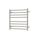 Fienza Isabella Heated Towel Rail 7570 Brushed Nickel 8 Bars 750 X 700 X 122mm