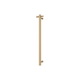 Fienza Isabella Vertical Heated Towel Rail 900 With Optional Hook Urban Brass (1 Bar)