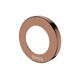Fienza Kaya Round Cover Plate Brushed Copper