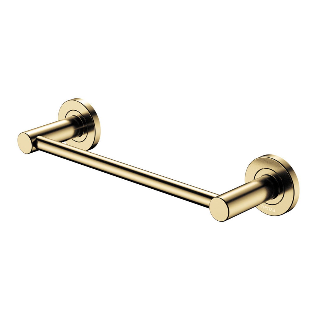Fienza Kaya Single Hand Towel Rail 300Mm Urban Brass