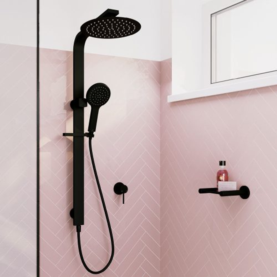 Fienza Kaya Soap Shelf - Matte Black