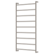 Fienza Kaya Round Heated Towel Rail 60120 Brushed Nickel 9 Bars 600 X 1200 X 100mm