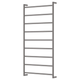 Fienza Kaya Round Heated Towel Rail 60120 Gun Metal 9 Bars 600 X 1200 X 100mm