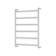 Fienza Kaya Round Heated Towel Rail 6080 Chrome 6 Bars 600 X 800 X 100mm