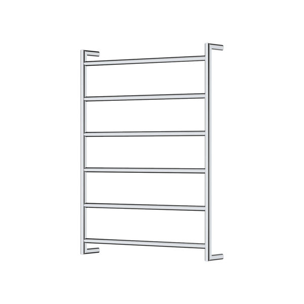 Fienza Kaya Round Heated Towel Rail 6080 Chrome 6 Bars 600 X 800 X 100mm