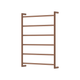 Fienza Kaya Brushed Copper Round Heated Towel Rail 6080 (6 Bars) 600X800X100Mm