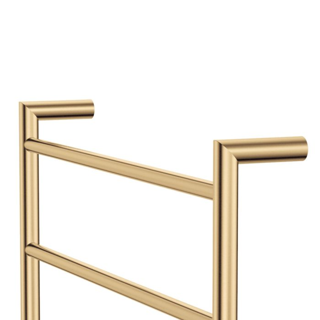 Fienza Kaya Round Heated Towel Rail 6 Bars 600 X 800 X 100mm - Urban Brass