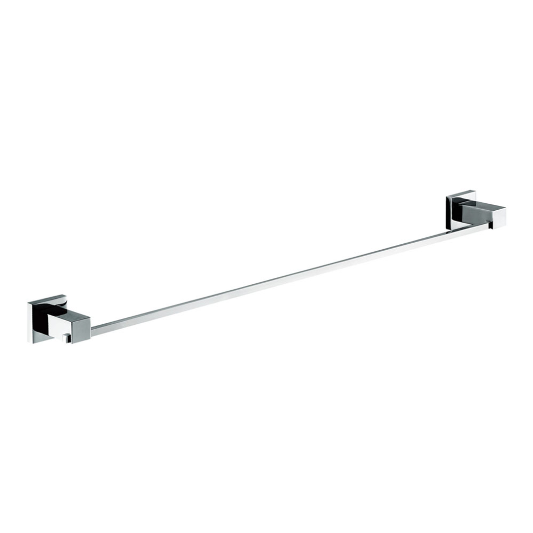 Modena Single Square Towel Rail 800mm