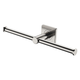 FIENZA SANSA DOUBLE TOILET ROLL HOLDER BRUSHED NICKEL 83209BN
