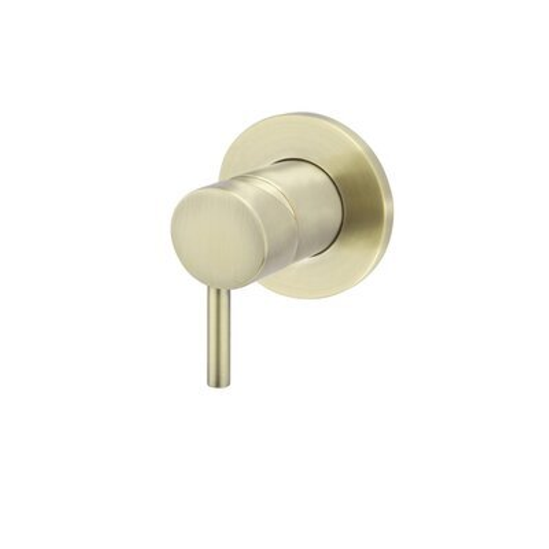 Meir Round Wall Mixer Tiger Bronze Gold Mw03S-Bb