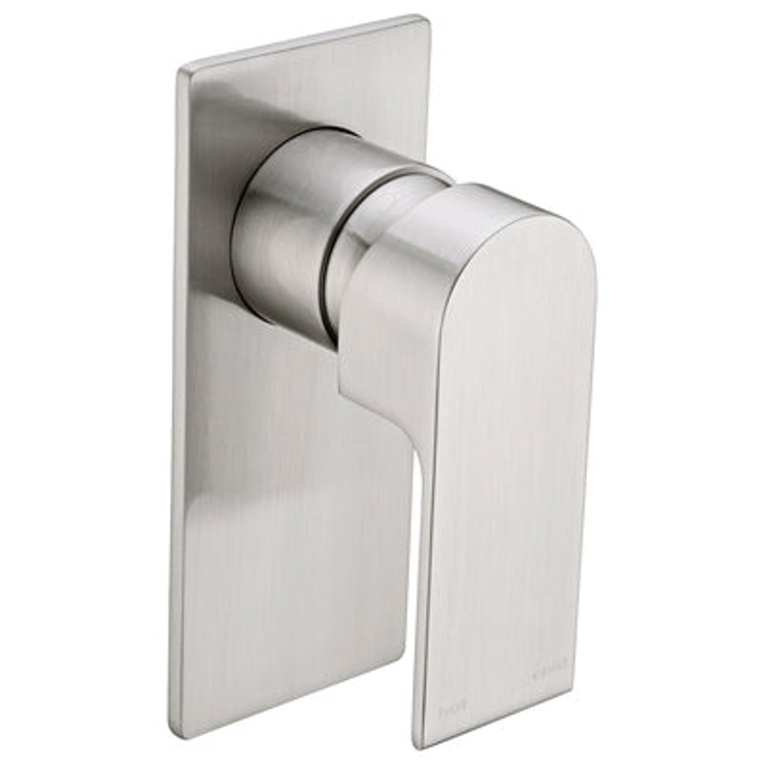 Nero Bianca Shower Mixer - Brushed Nickel