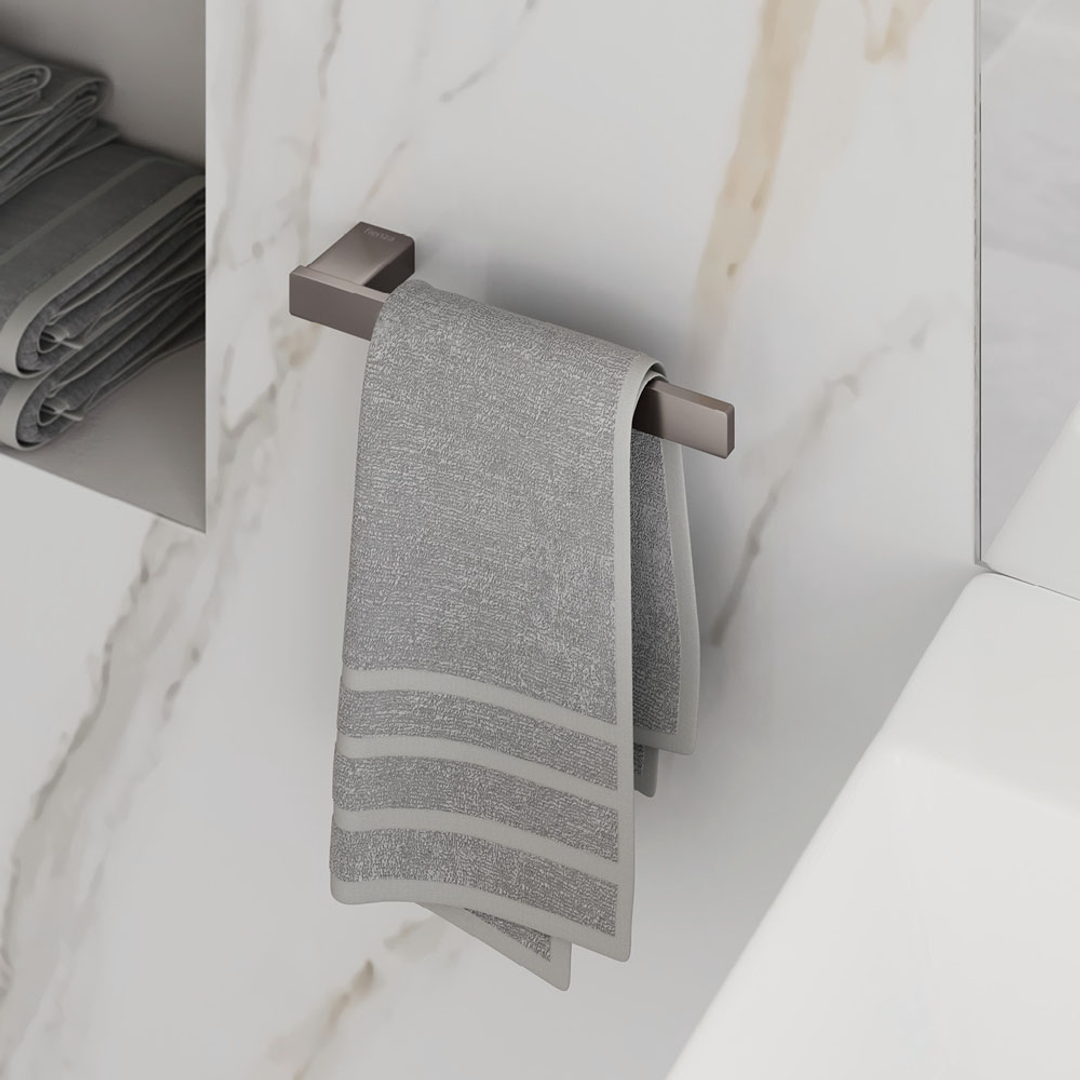 Fienza Tono Hand Towel Holder 250mm Gun Metal