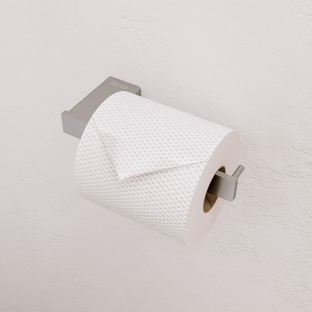 Fienza Tono Toilet Roll Holder 165Mm Brushed Nickel