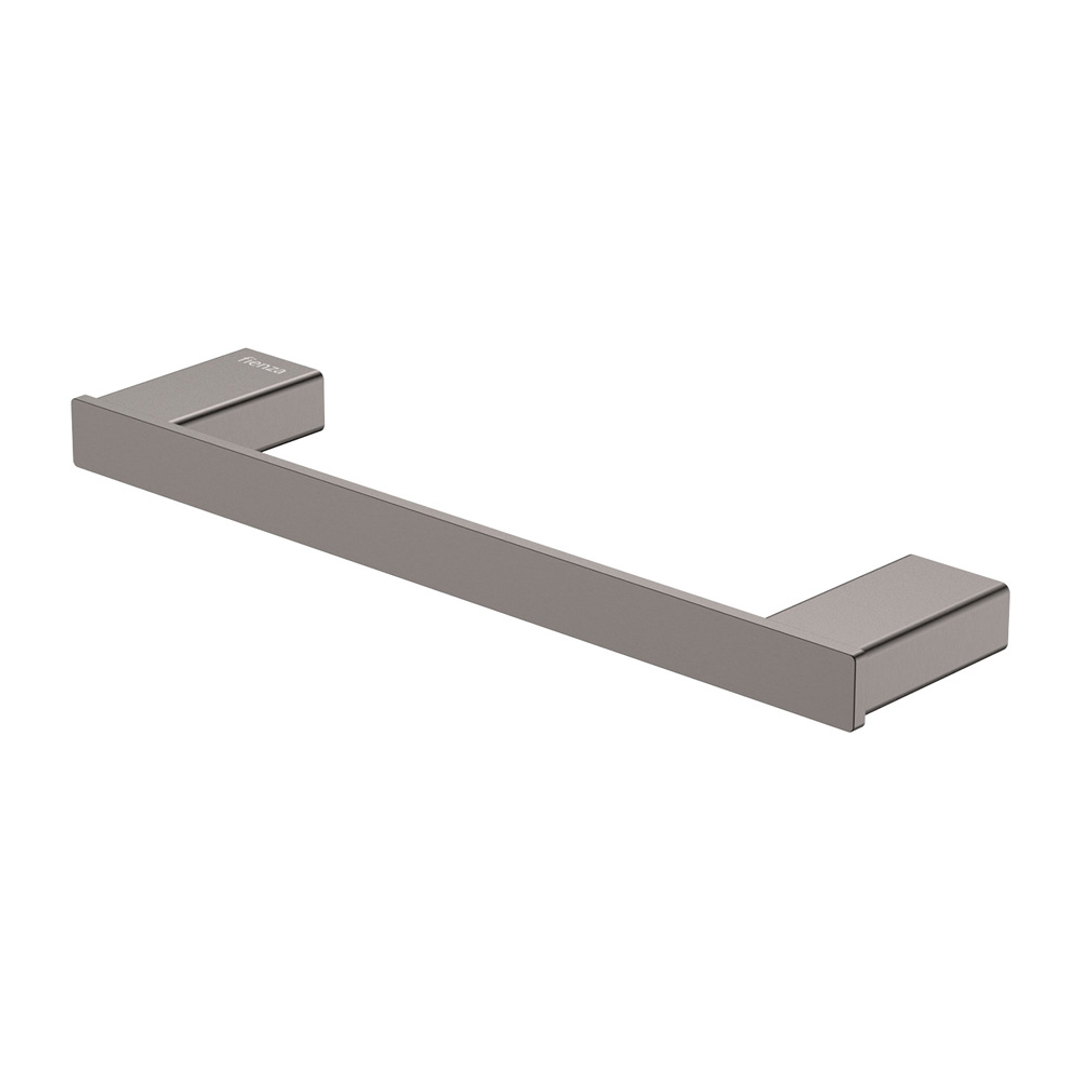 Fienza Tono Single Hand Towel Rail 300Mm Ss Gun Metal