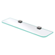 Fienza Tono Glass Shelf 500Mm Gun Metal