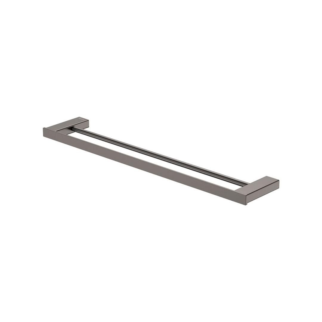 Fienza Tono 610mm Double Towel Rail Gun Metal